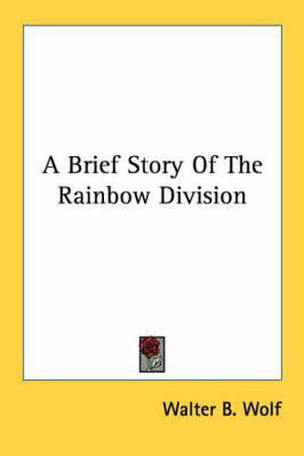 Cover image for A Brief Story of the Rainbow Division