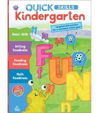 Cover image for Quick Skills Kindergarten Workbook