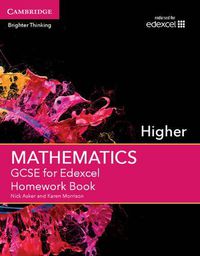 Cover image for GCSE Mathematics for Edexcel Higher Homework Book