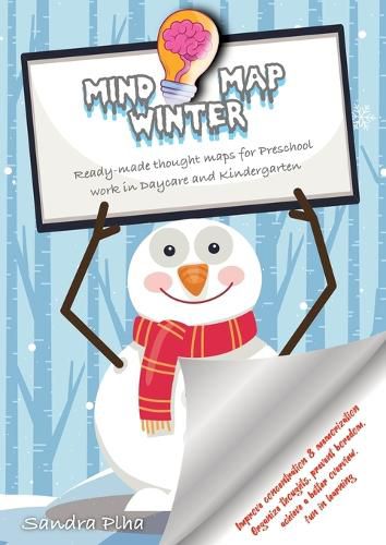 Cover image for KitaFix-Mindmap Winter (Ready-made thought maps for Preschool work in Daycare and Kindergarten)