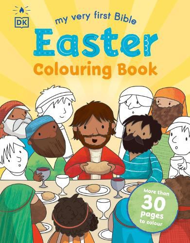 Cover image for My Very First Bible Easter Colouring Book