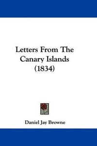 Cover image for Letters from the Canary Islands (1834)