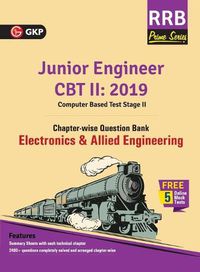 Cover image for Rrb (Railway Recruitment Board) Prime Series 2019 Junior Engineer CBT 2 - Chapter-Wise and Topic-Wise Question Bank - Electronics & Allied Engineering