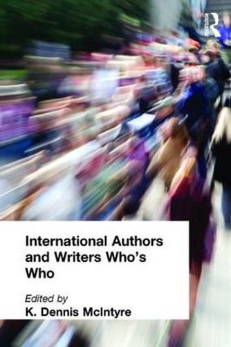 Cover image for International Authors and Writers Who's Who