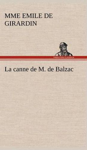 Cover image for La canne de M. de Balzac