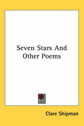 Cover image for Seven Stars and Other Poems