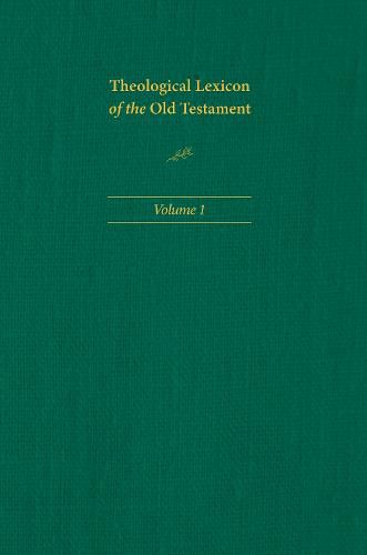 Cover image for Theological Lexicon of the Old Testament