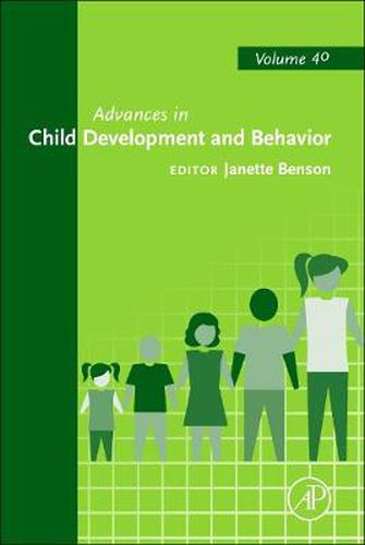 Cover image for Advances in Child Development and Behavior