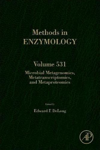 Cover image for Microbial Metagenomics, Metatranscriptomics, and Metaproteomics