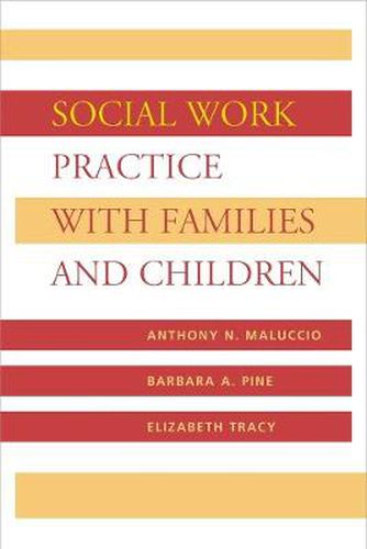 Cover image for Social Work Practice with Families and Children