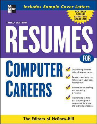 Cover image for Resumes for Computer Careers