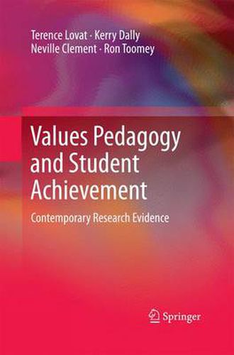 Cover image for Values Pedagogy and Student Achievement: Contemporary Research Evidence