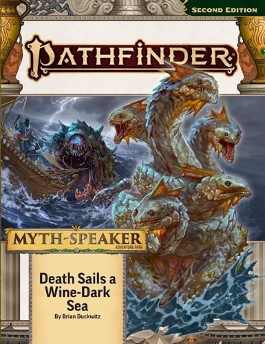 Cover image for Pathfinder Adventure Path: Death Sails a WineDark Sea (MythSpeaker 2 of 3) (P2)