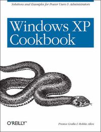 Cover image for Windows XP Cookbook