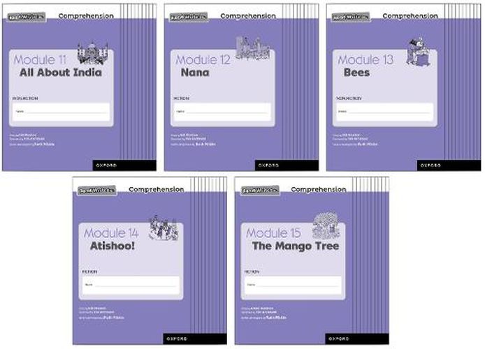 Read Write Inc. Comprehension: Modules 11-15 Class Pack of 50 (10 of each title)