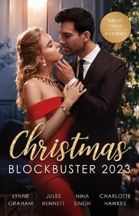 Cover image for Christmas Blockbuster 2023/A Baby on the Greek's Doorstep/A Texan For Christmas/Christmas with Her Secret Prince/Unwrapping the Neurosurgeon'