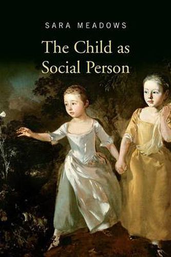 Cover image for The Child as Social Person