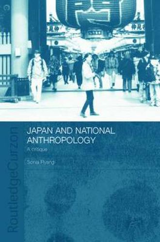 Cover image for Japan and National Anthropology: A critique