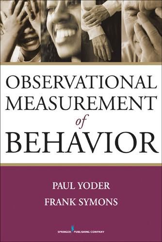 Cover image for Observational Measurement of Behavior