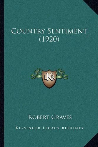 Country Sentiment (1920)