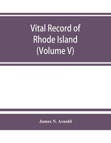 Vital record of Rhode Island