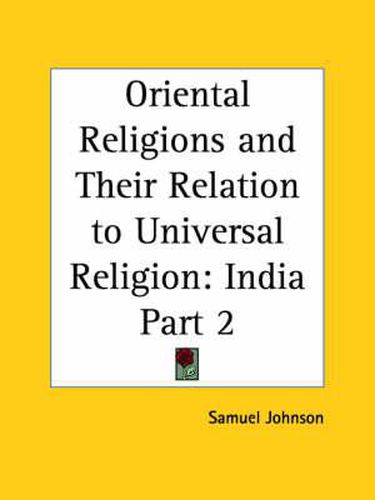 Cover image for Oriental Religions