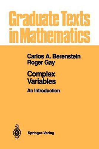 Cover image for Complex Variables: An Introduction