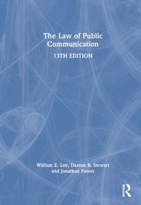 Cover image for The Law of Public Communication