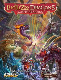 Cover image for Battlezoo Dragons: Misfit Dragons (Pathfinder 2e)