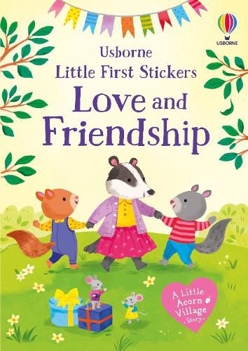 Cover image for Little First Stickers Love and Friendship