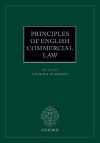 Cover image for Principles of English Commercial Law