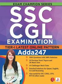 Cover image for TBD: SSC CGL EXAMINATION: TIER-1 LATEST ONLINE PATTERN