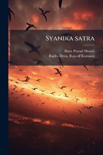 Cover image for Syanika satra