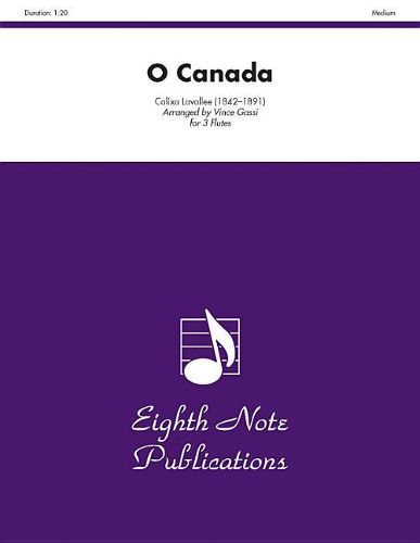 Cover image for O Canada: Score & Parts