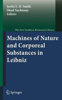 Cover image for Machines of Nature and Corporeal Substances in Leibniz