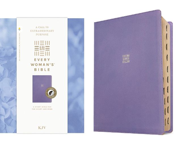 Cover image for KJV Every Woman's Bible, Filament Ed., Periwinkle, Indexed