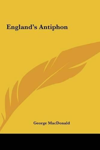 Cover image for England's Antiphon England's Antiphon