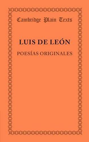 Cover image for Poesias originales