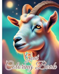 Cover image for Goat Coloring Book