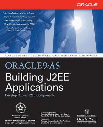 Cover image for Oracle9iAS Building J2EE(tm) Applications