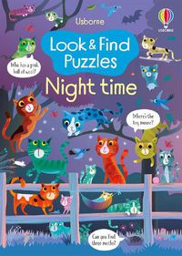 Cover image for Look and Find Puzzles Night time