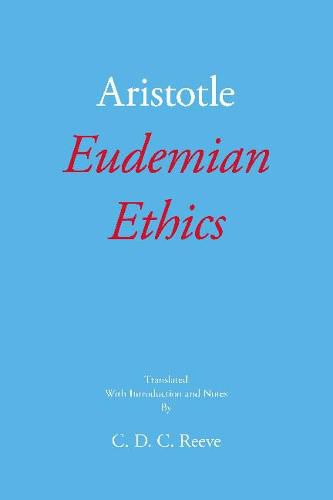 Cover image for Eudemian Ethics