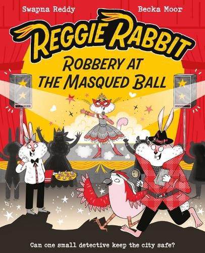 Cover image for Reggie Rabbit and the Masqued Ball