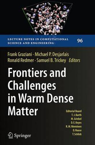 Cover image for Frontiers and Challenges in Warm Dense Matter