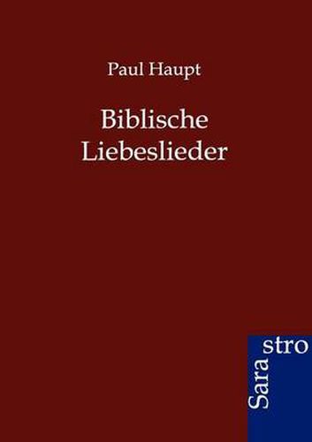 Cover image for Biblische Liebeslieder