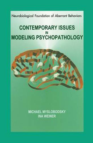 Cover image for Contemporary Issues in Modeling Psychopathology