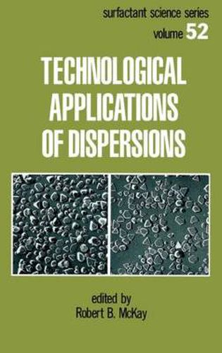Cover image for Technological Applications of Dispersions