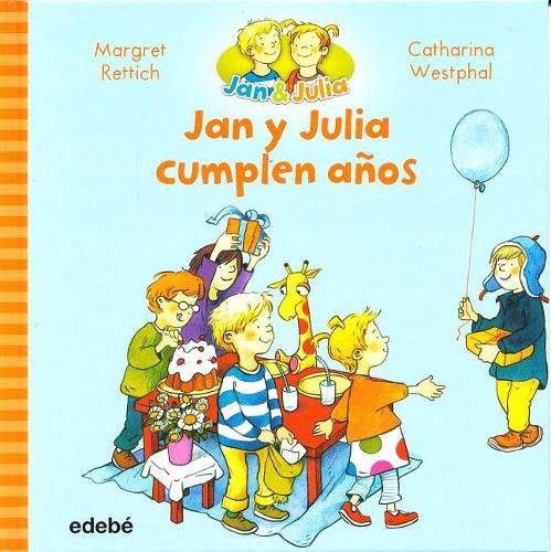 Cover image for Jan y Julia Cumplen Anos