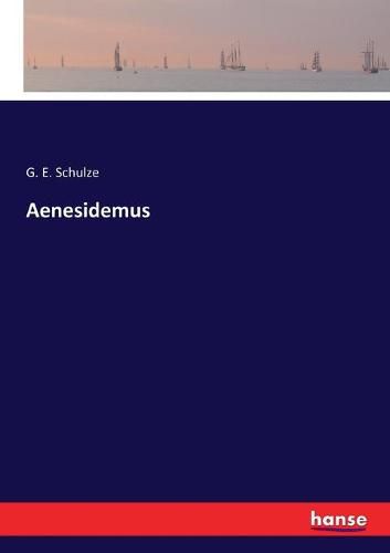 Cover image for Aenesidemus