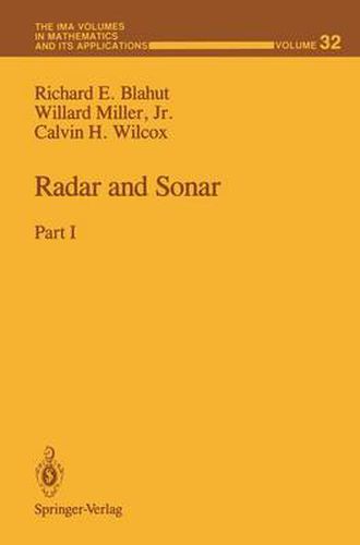 Radar and Sonar: Part I